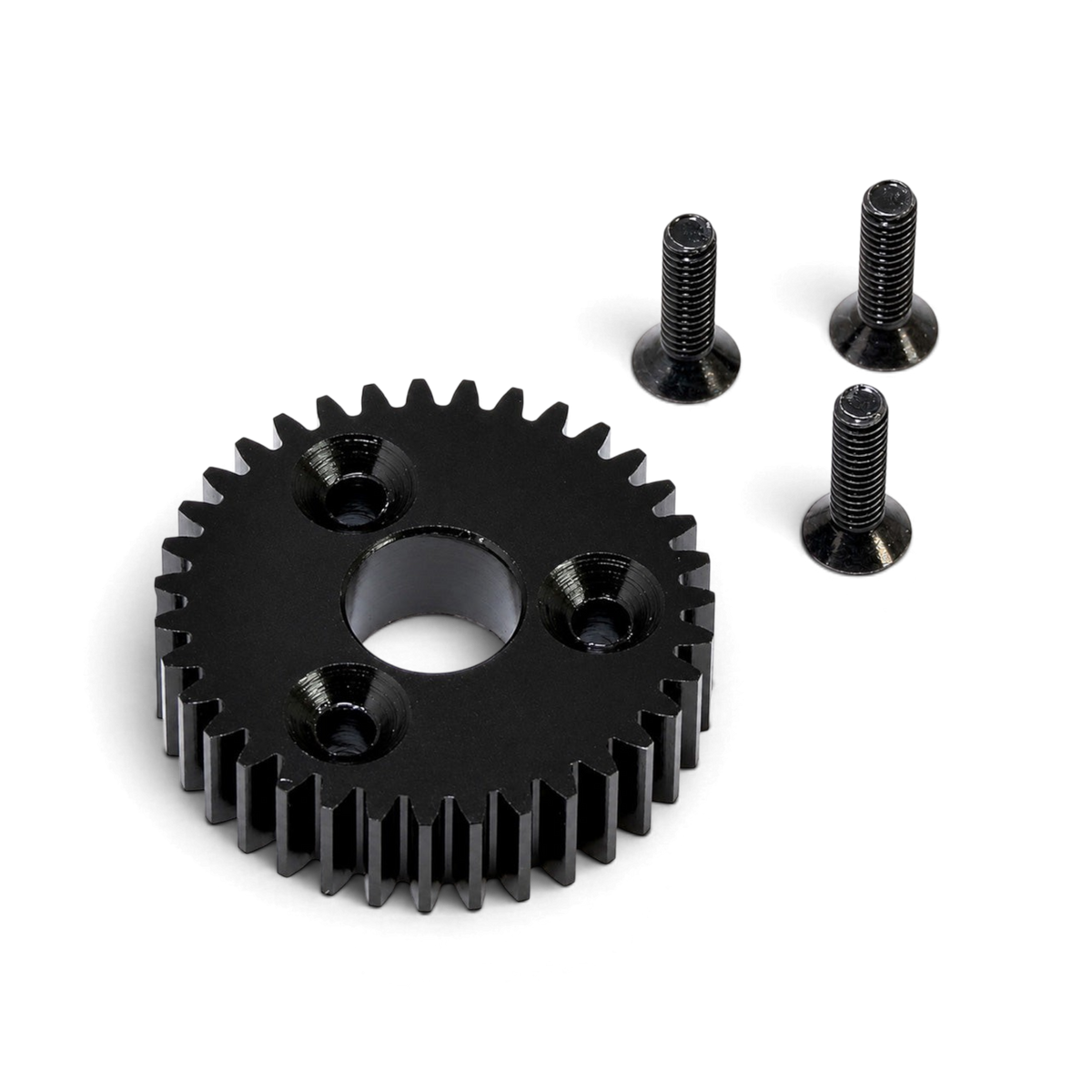Engrenage de transmission POM 35T pour FR-D7 de Wrap-UP next, vue claire montrant les dents et la structure en plastique.