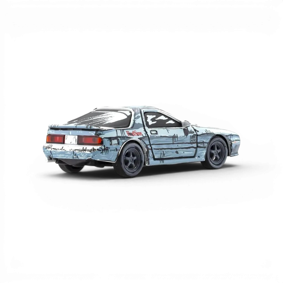 Ensemble de 3 voitures DriftParadiZ Edition Comic 1:64 Initial-D avec pièce gratuite, détails réalistes et peintures précises.