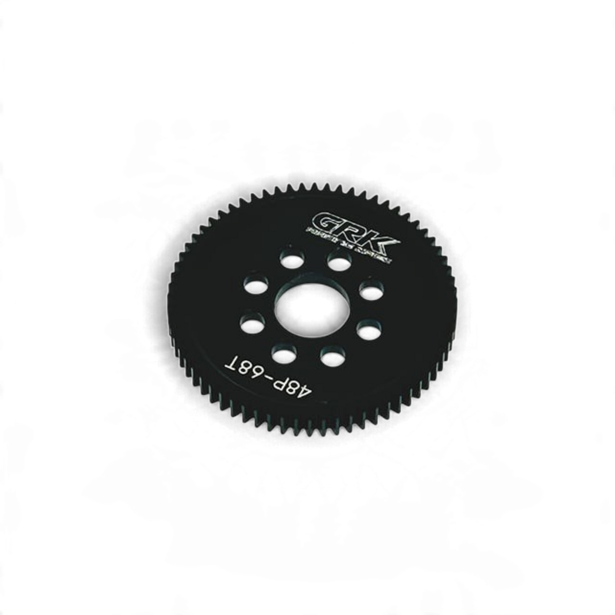 Couronne Racing SHIBATA haute précision 48 dents 68T, pièce détachée pour vélo, visible avec dents et finition métallique.