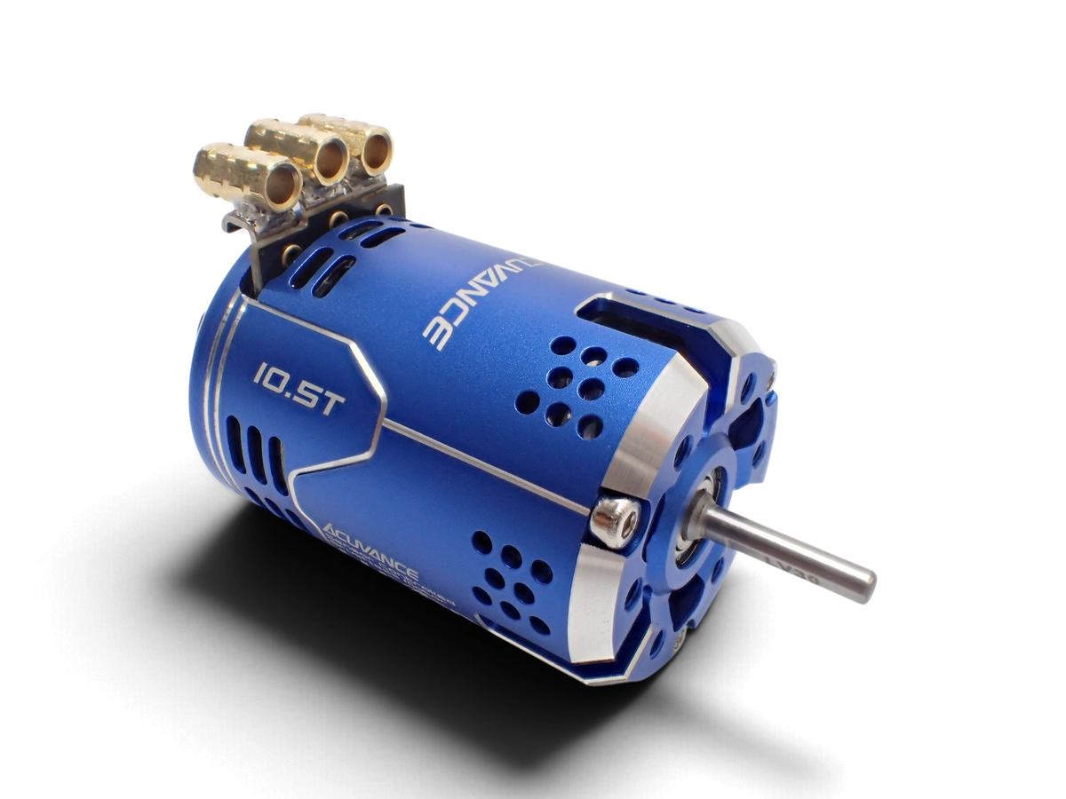 Moteur Acuvance Luxon AGILE 10.5T bleu, édition limitée, pour voiture radiocommandée LV30