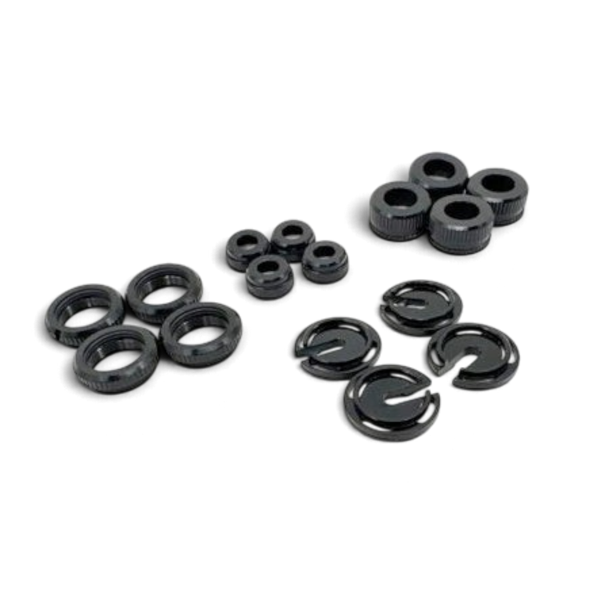Kit de personnalisation pour amortisseurs RhinoRacing TRF, pièces détachées pour modification et entretien de véhicules.