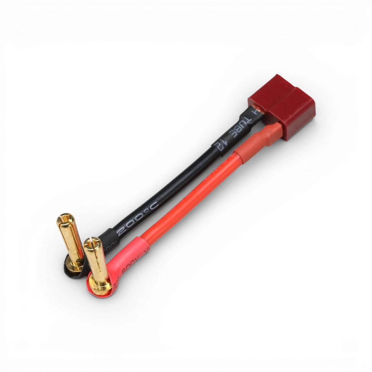 Adaptateur connecteur Φ4mm Bullet mâle vers T-Plug femelle pour électronique, marque Team Yokomo.