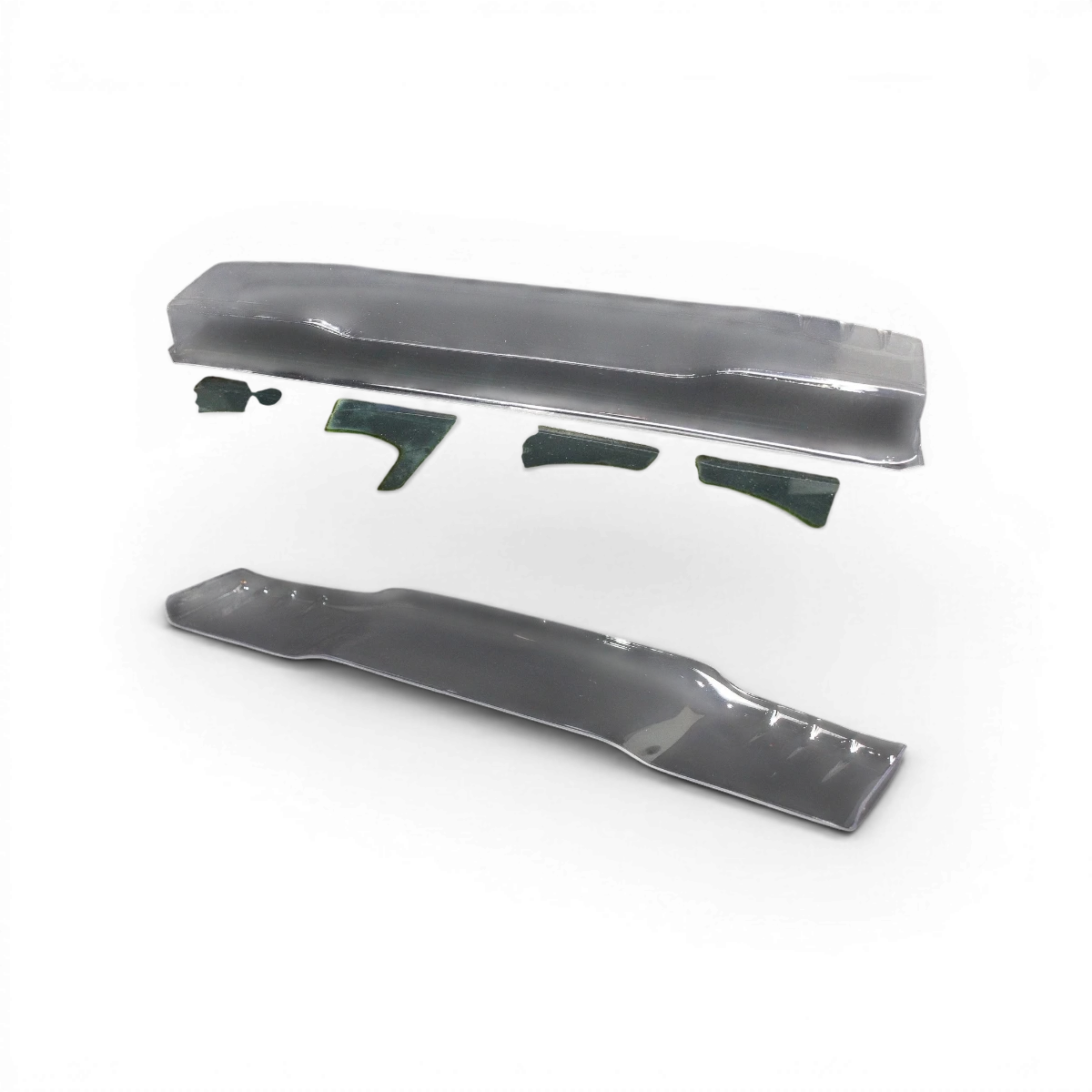Aileron 3 de la marque Src Sideways RC, pièce de personnalisation pour avion radiocommandé, en position sur une aile.