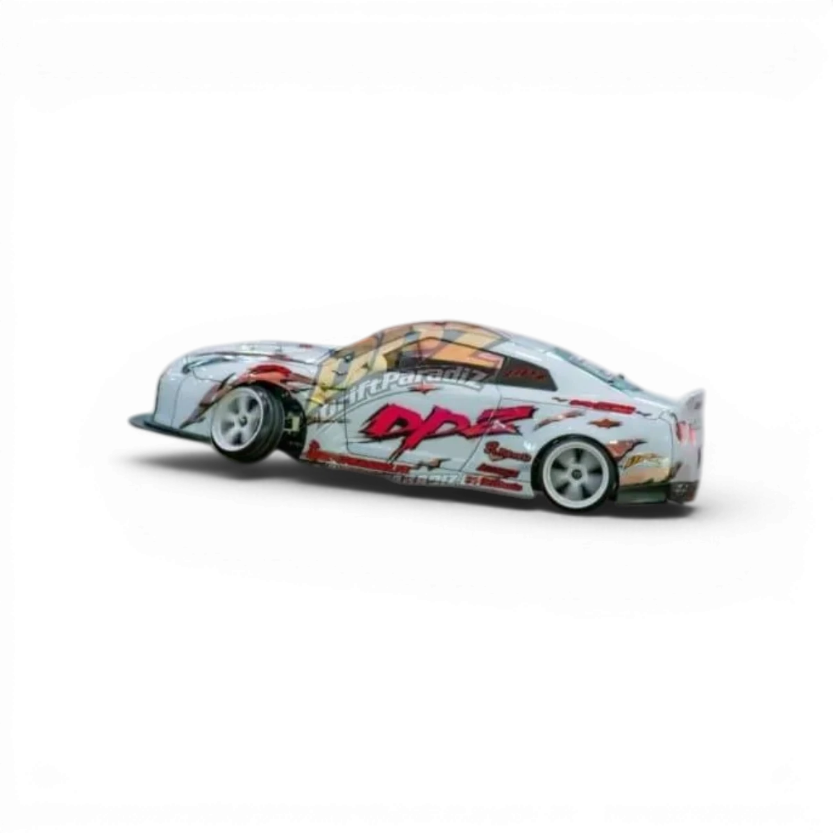 Aileron Rocket Bunny pour 180SX ou autre voiture, customisation de voiture de marque Addiction RC Design, vue de côté.