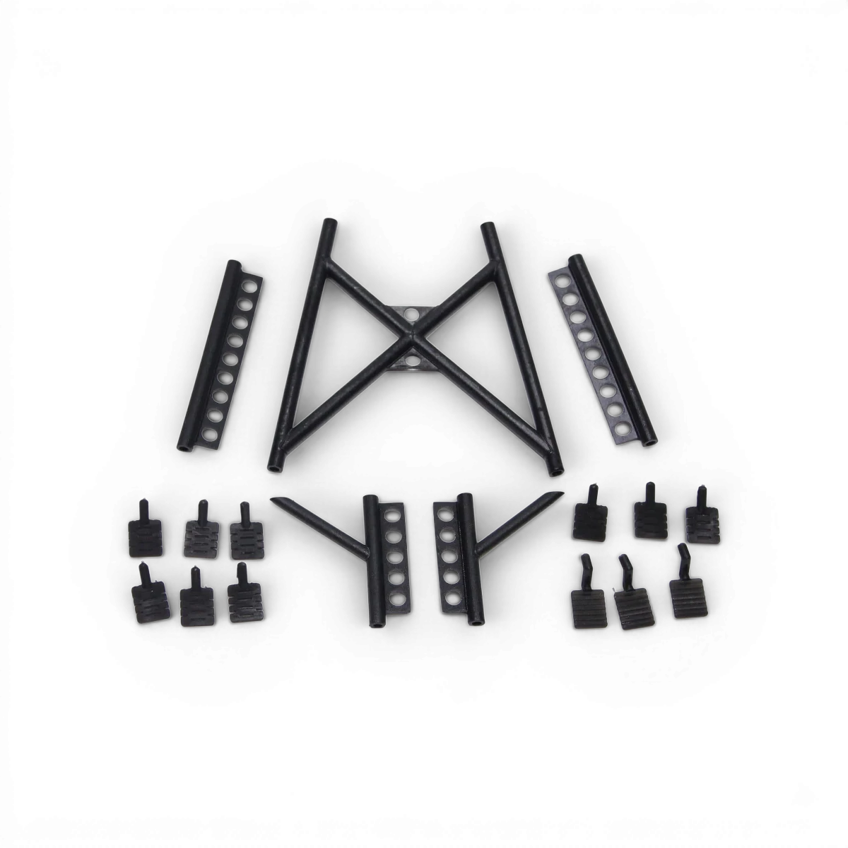 Arceau cage V2 de Src Sideways RC, structure robuste pour voiture RC, visible en image avec détails de la cage de protection.