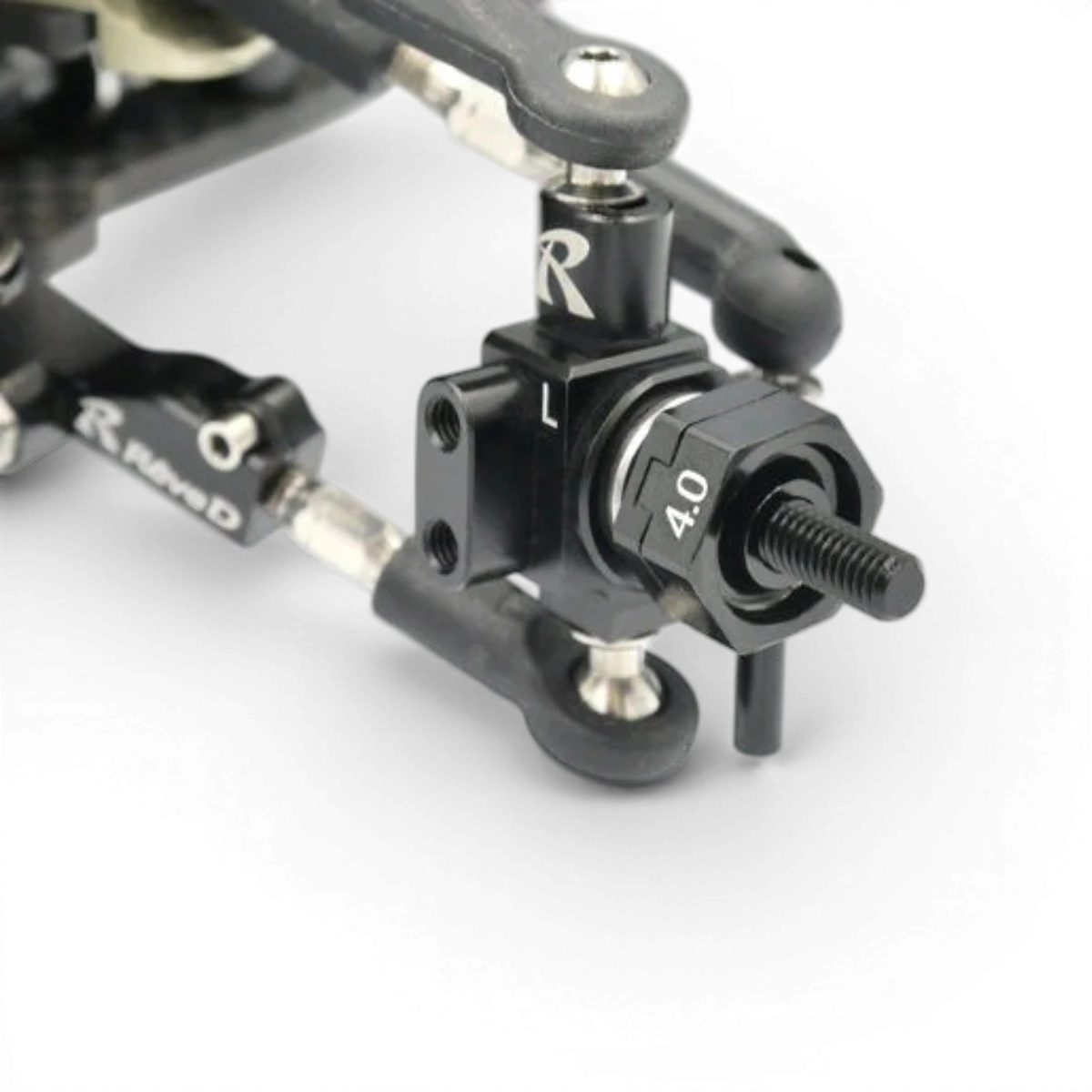 Ensemble d'axes avant ASL pour pièces détachées de vélo, de la marque Team Reve D, montrant les composants assemblés.