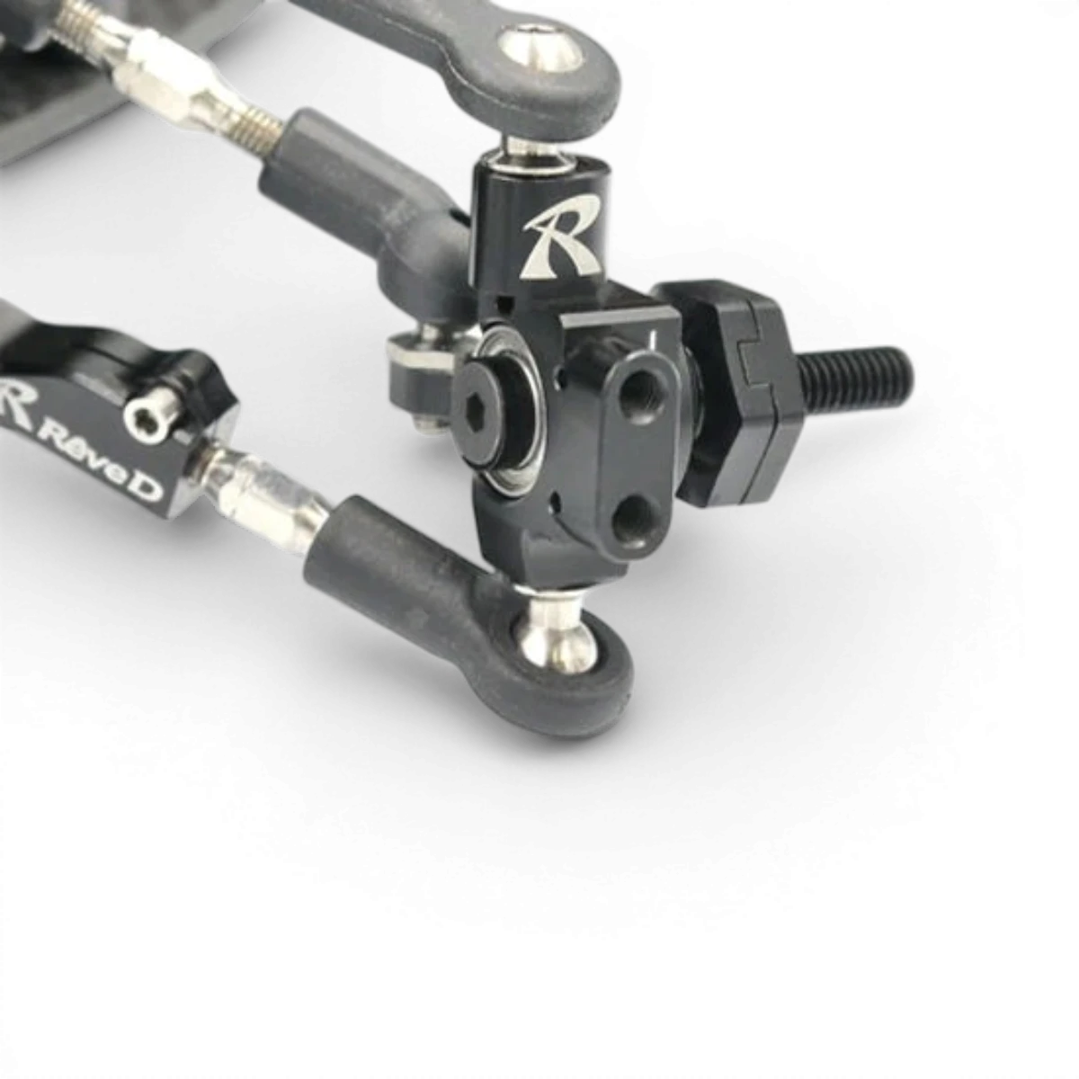 Jeu de pièces détachées pour axe avant ASL de Team Reve D, comprenant plusieurs composants pour vélo.