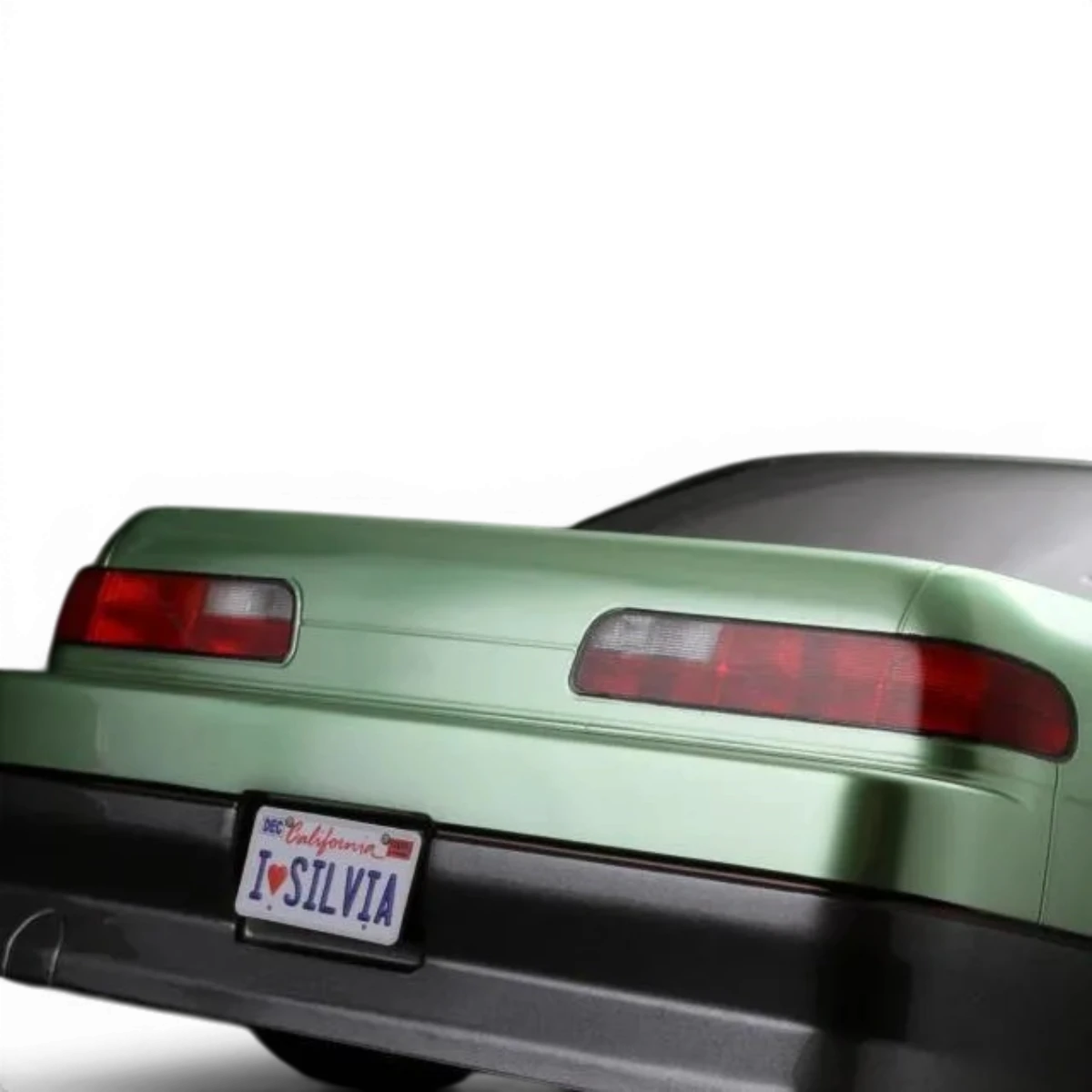 Autocollants REAL 3D Detail Up pour Yokomo Silvia S13 avec lentille carrée, par Wrap-UP next, décor vibrant et détaillé.