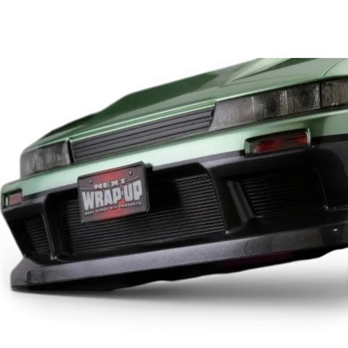 Autocollants 3D pour Yokomo Silvia S13, détails en cristaux, projecteur et queue carrée, Wrap-UP Next, style réaliste.