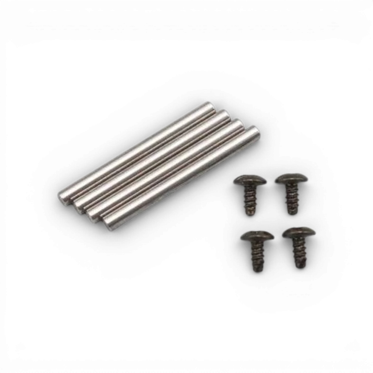Set de 4 axes de 2x23mm pour pièces détachées Team Yokomo, adaptés pour modélisme et voitures radiocommandées.