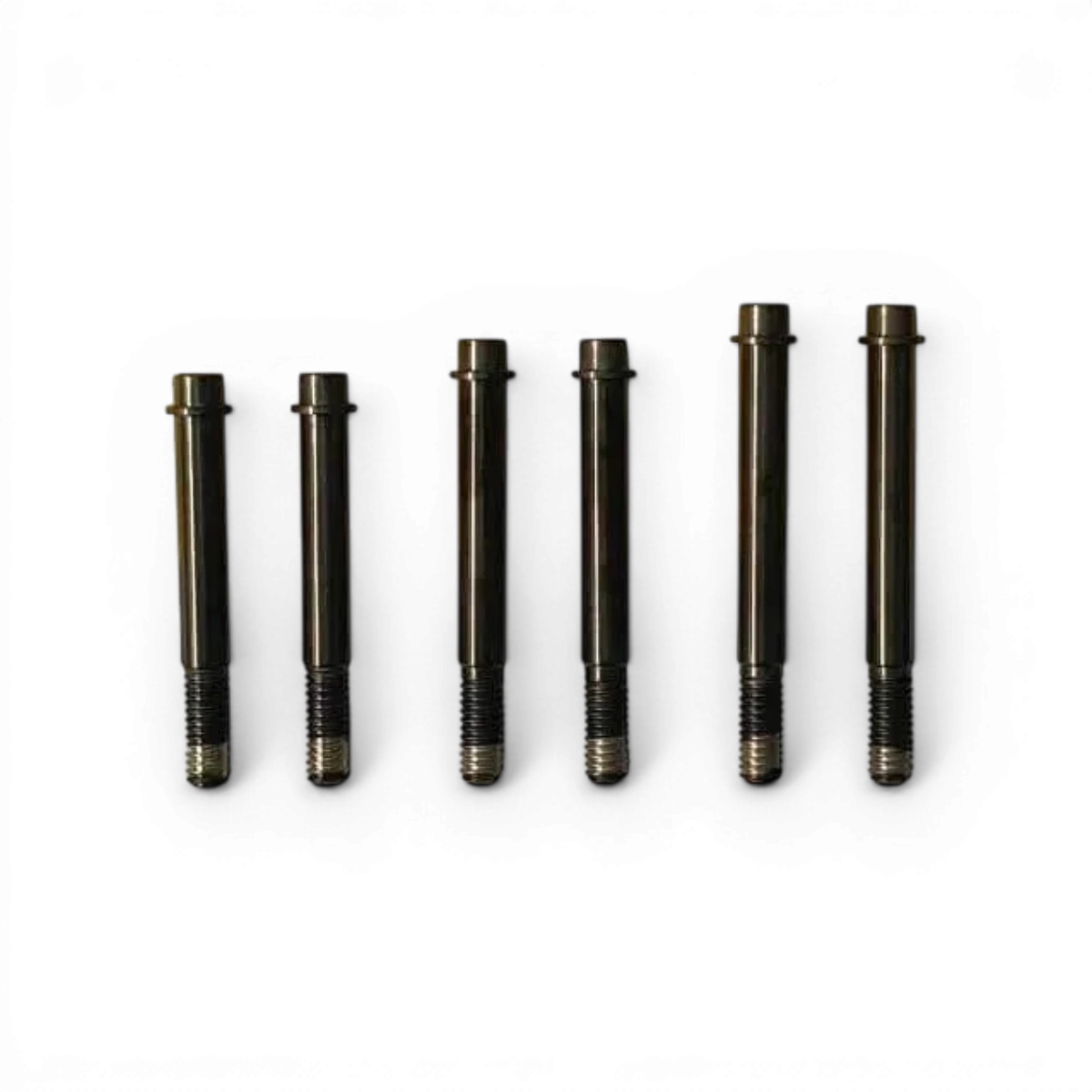 Axes amortisseurs 28mm DLC Topline, visible en détail, avec finition durable et design robuste pour vélo ou moto.