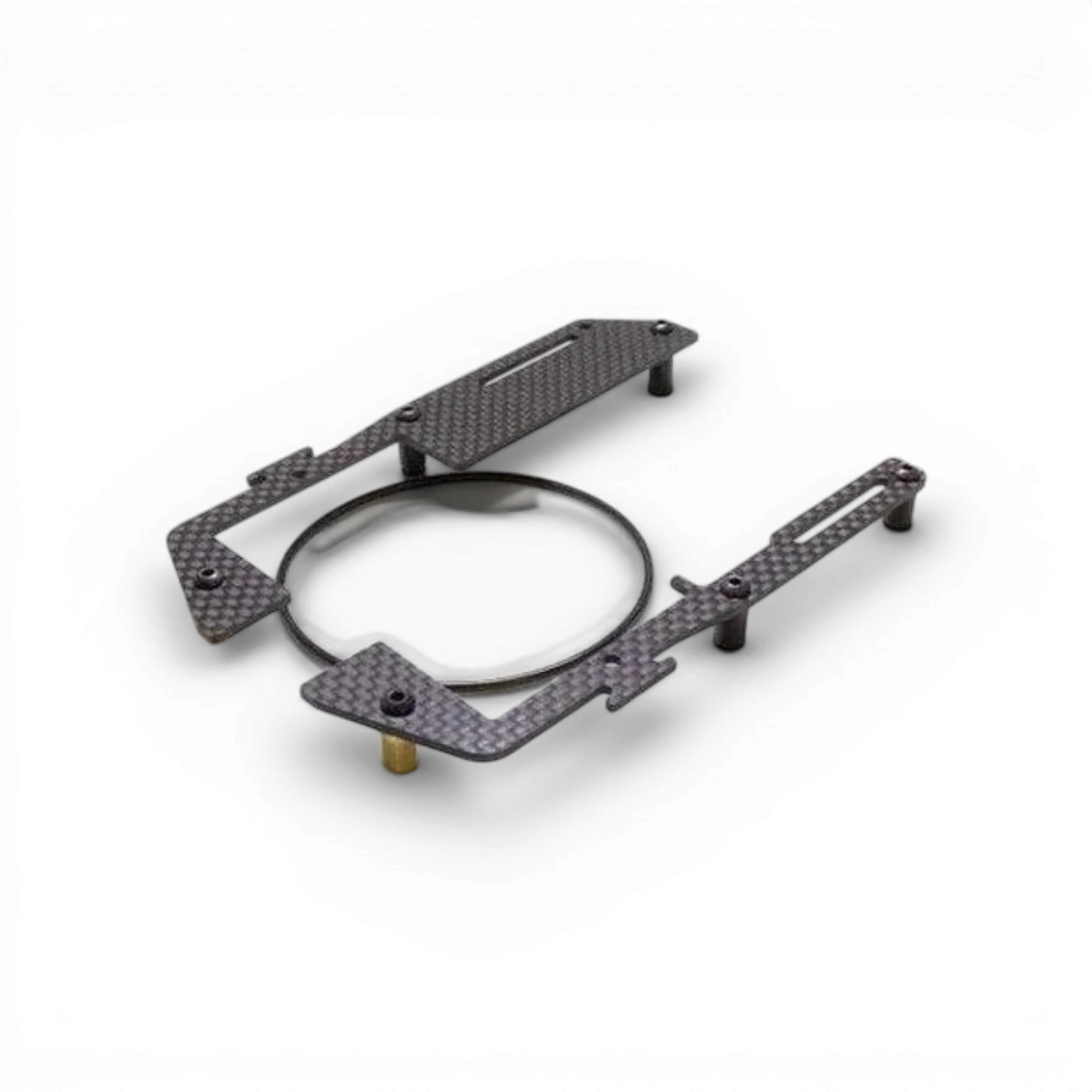 Barres latérales pour conversion drift MB-01 de Wrap-UP Next, fixations robustes en acier pour voiture RC.