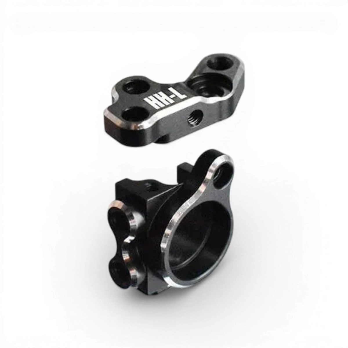Base de fusées avant multi-sélection RDX en aluminium, pour véhicules de course, avec fixation solide et design léger.