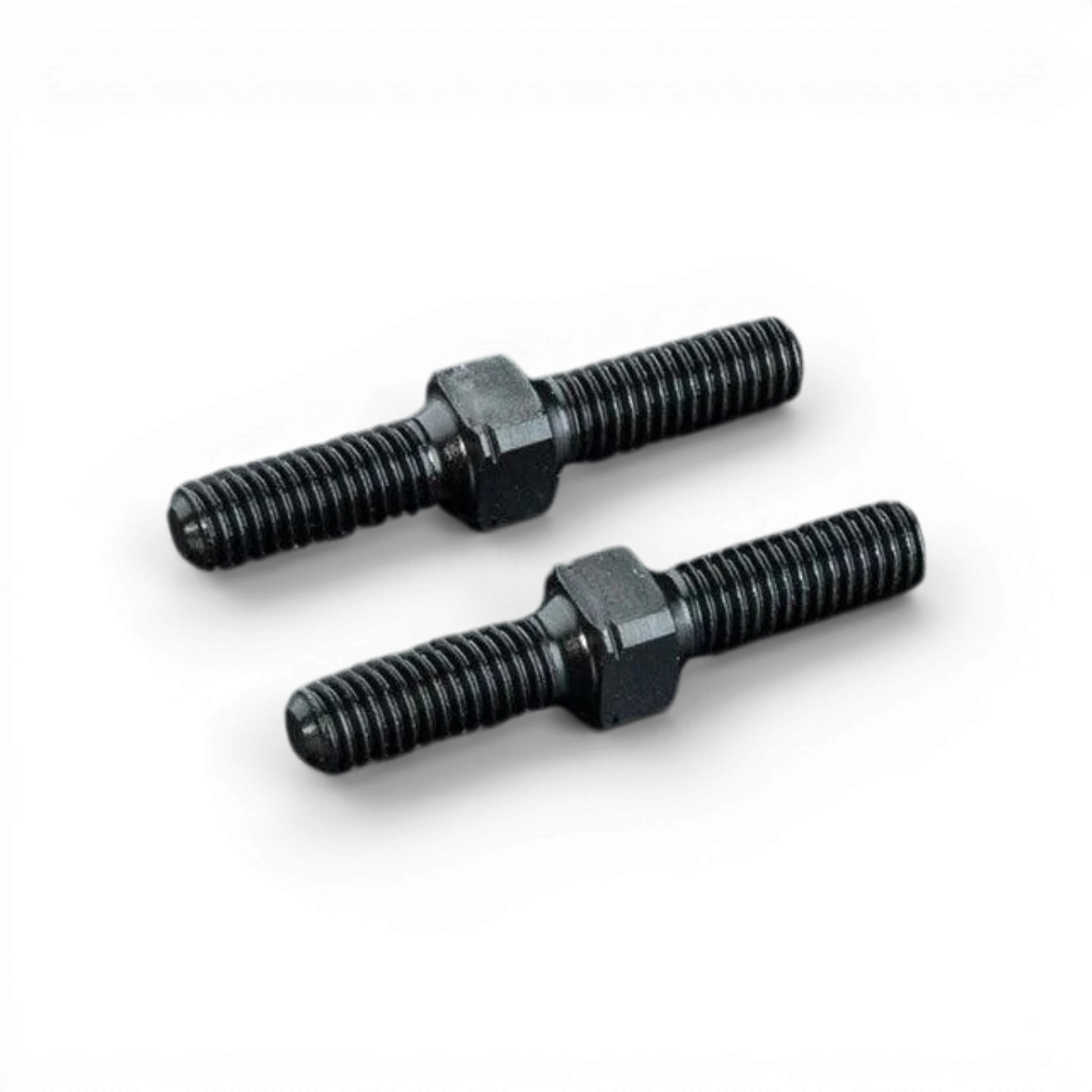 Biellettes 3x20 en acier renforcé noir, pièce détachée de la marque Max Speed Technology, visible avec fixation robuste.