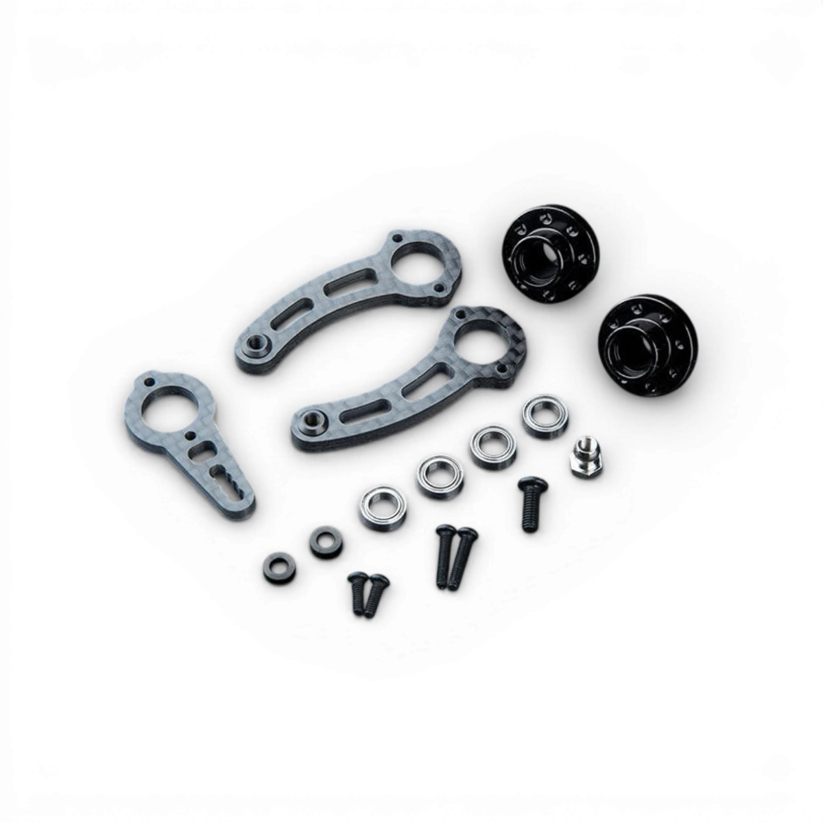 Bras de direction en carbone pour vélo, pièce détachée de la marque Max Speed Technology, léger et durable.