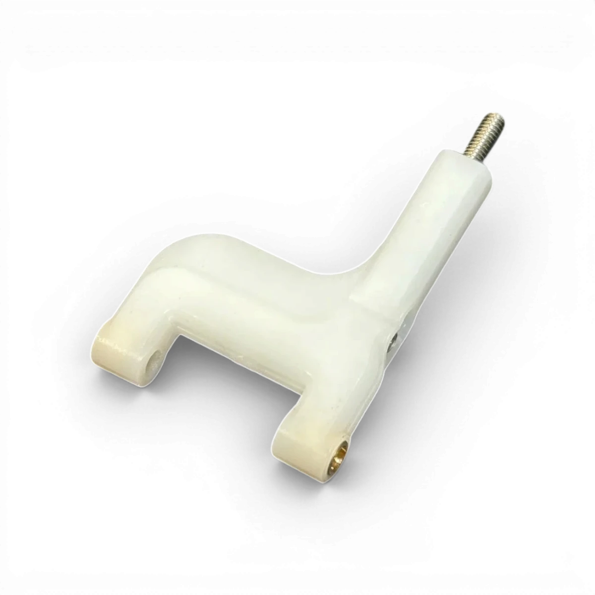 Bras inférieur avant RC Drift Topline ASTα en Delrin blanc avec bagues en laiton, pour voiture RC Drift.