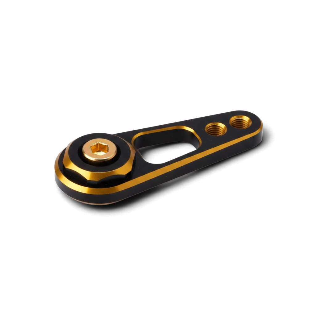 Palonnier de servo double en aluminium 25T pour électronique, compatible avec 20-24mm, de la marque OMG.