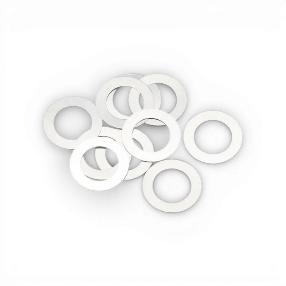 Cales noires de 3,1x5x0,05 mm pour pièces détachées Team Yokomo, précision et qualité pour modélisme.