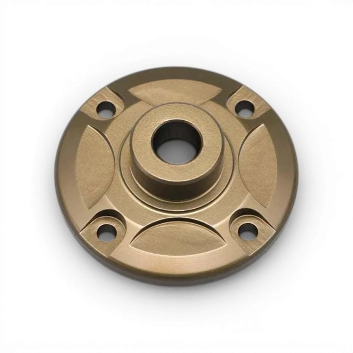 Capot différentiel en aluminium pour YD-2, pièce détachée Team Yokomo, avec finition légère et robuste pour voitures RC.
