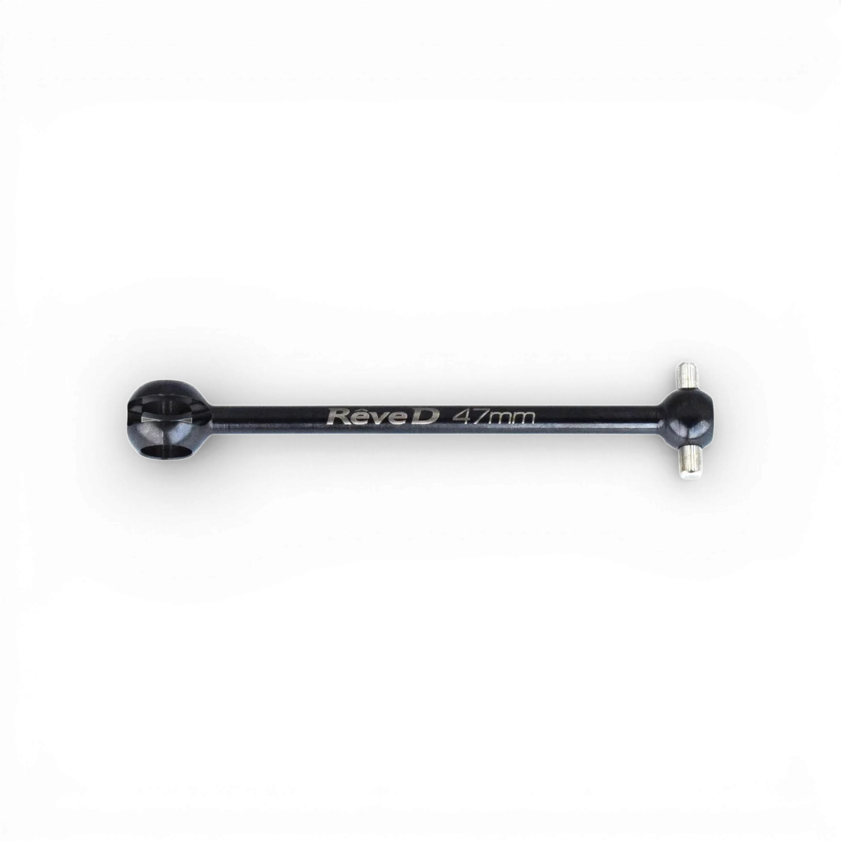 Cardan en acier universel 47mm pour vélo, pièce unique de la marque Team Reve D, visible dans l'image.
