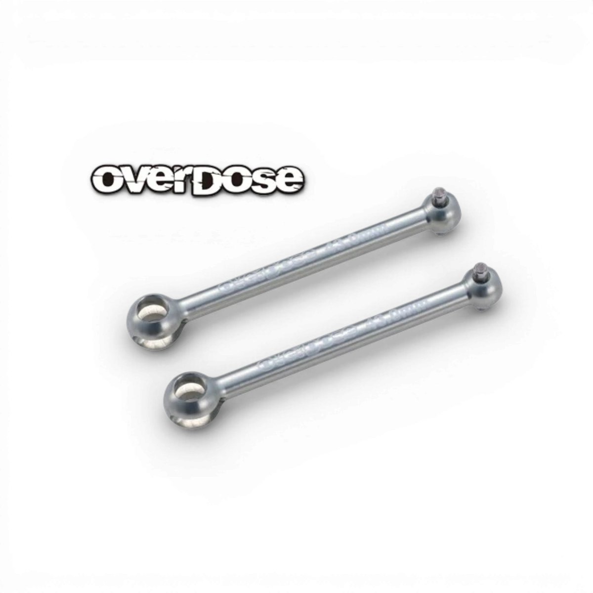 Cardan en aluminium ultra léger 43mm de la marque Overdose, pièce détachée pour modélisme ou RC.