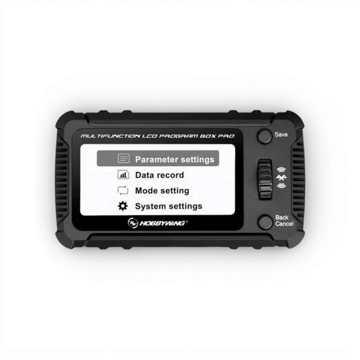 Carte de programmation LCD PRO Hobbywing pour électronique, affichage LCD pour réglages et configuration.