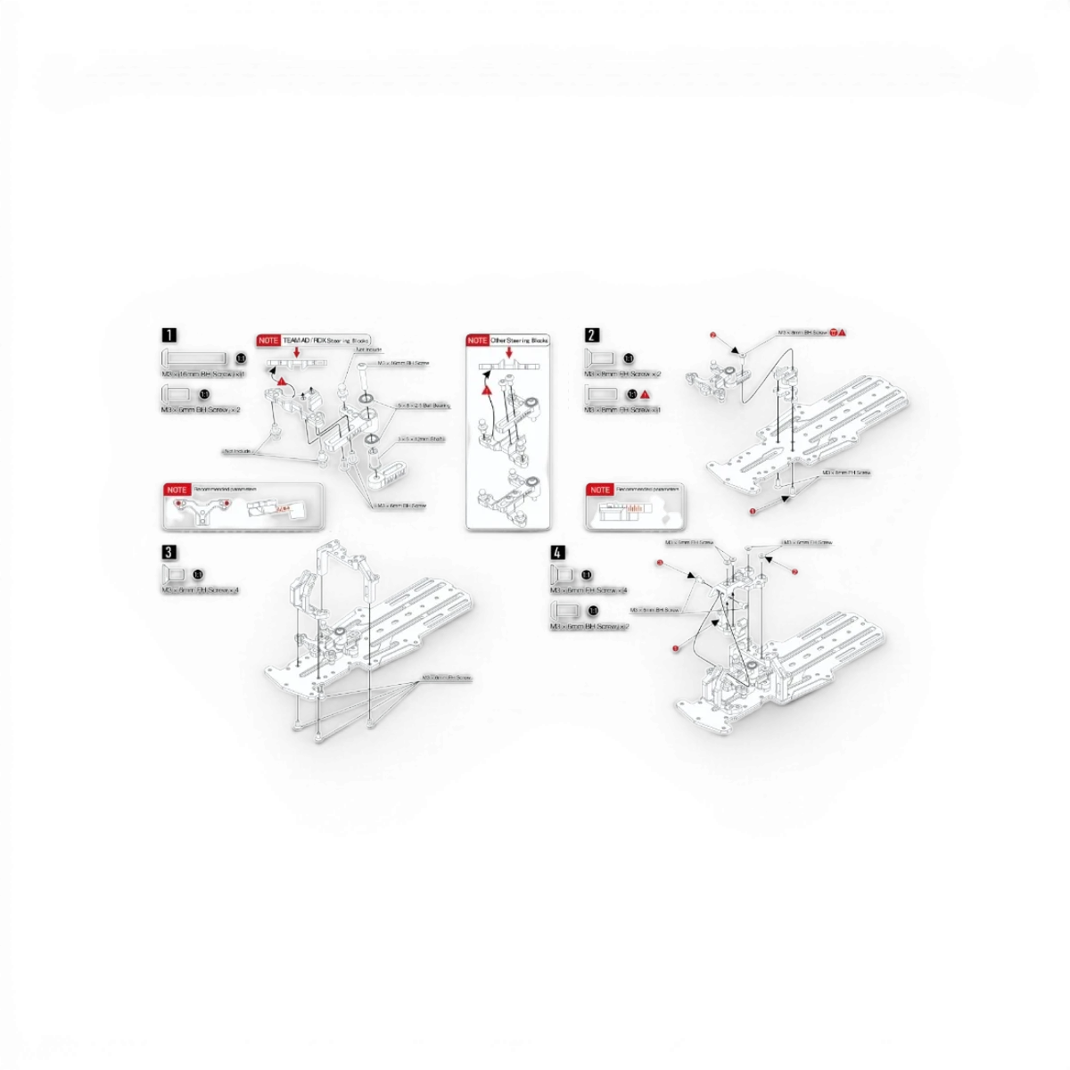 Cellule avant AD-XF pour vélo, pièce de rechange de marque TEAM AD, visible en détail sur l'image.