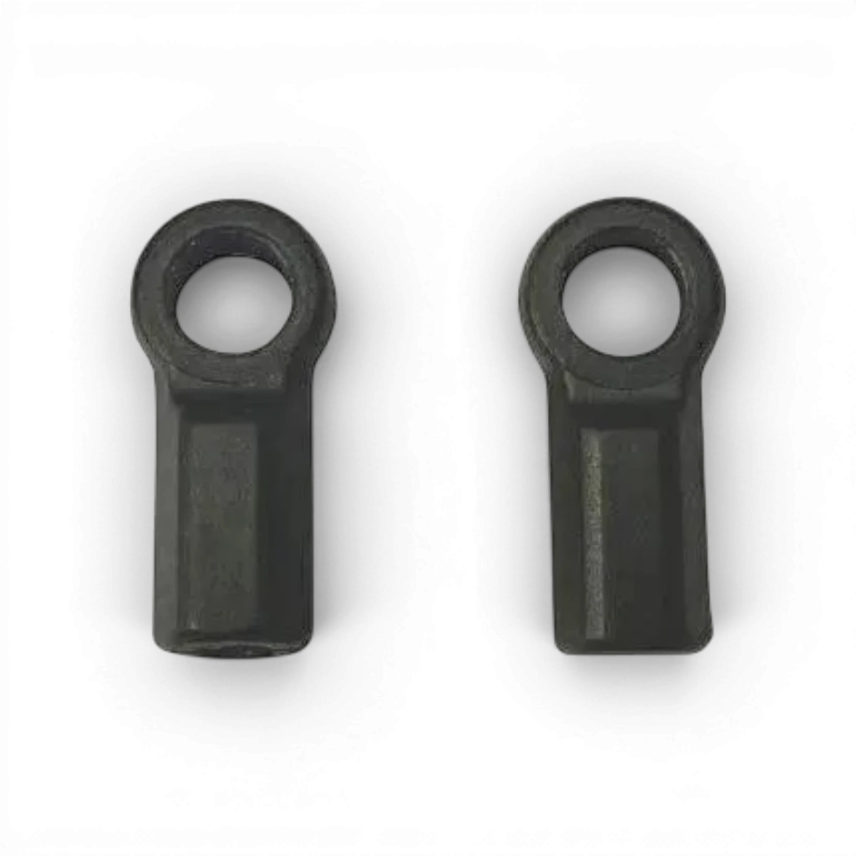 Chapes ouvertes "S" en résine de 4,8 mm, pièces détachées Topline, vue détaillée de la pièce en plastique.