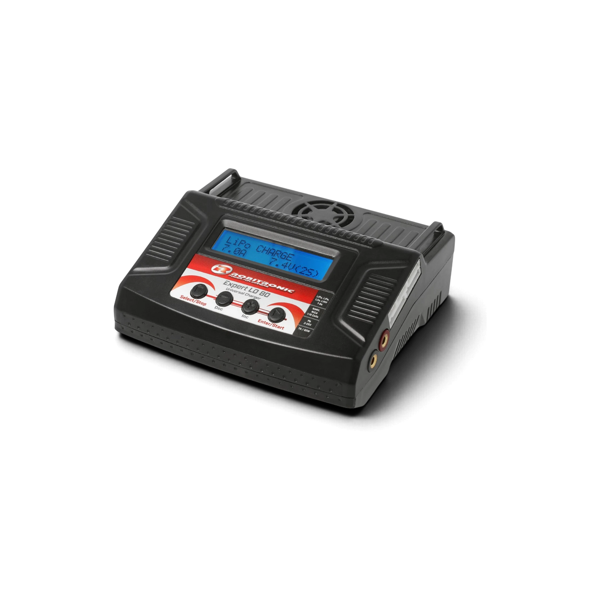 Chargeur Expert LD 80 V2 Robitronic pour batteries LiPo 1-6S, 7A, 80W, appareil électronique de charge rapide.