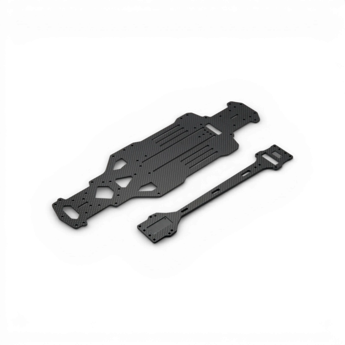 Châssis de conversion compétition GS2EVO de SHIBATA, pièce détachée pour voiture de course, avec détails visibles en image.