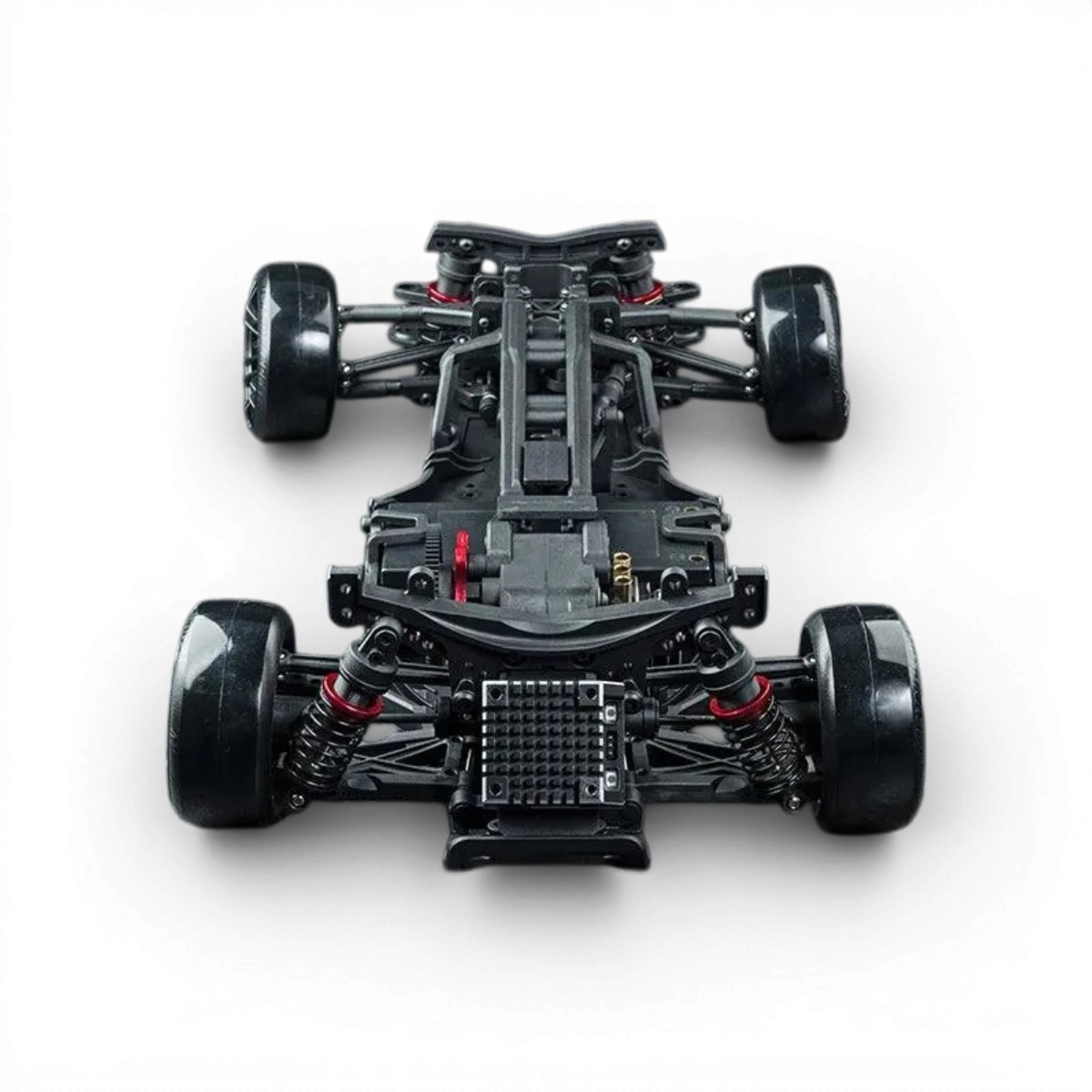 Châssis RC Drift Max Speed Technology RMX 2.5 Classic avec détails de carrosserie et composants pour voiture télécommandée.
