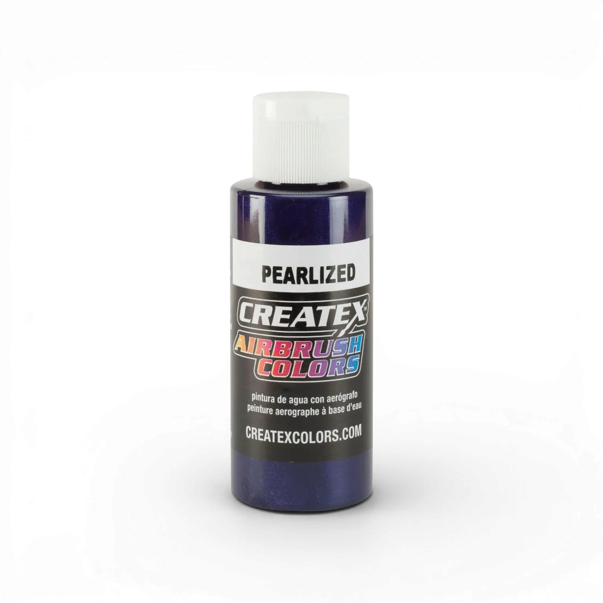 Perles perlées violettes Createx Colors Classic Perlized, finition brillante et élégante pour projets artistiques.