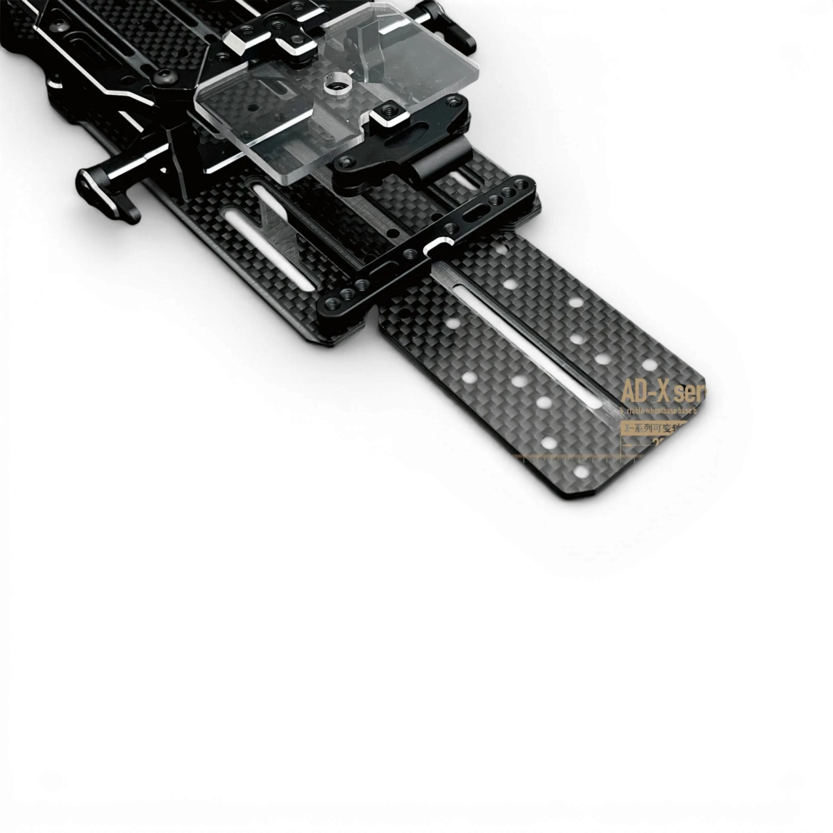 Convertisseur AD-X série réglable RDX de TEAM AD, avec câbles et connecteurs, pour équipements audio professionnels.