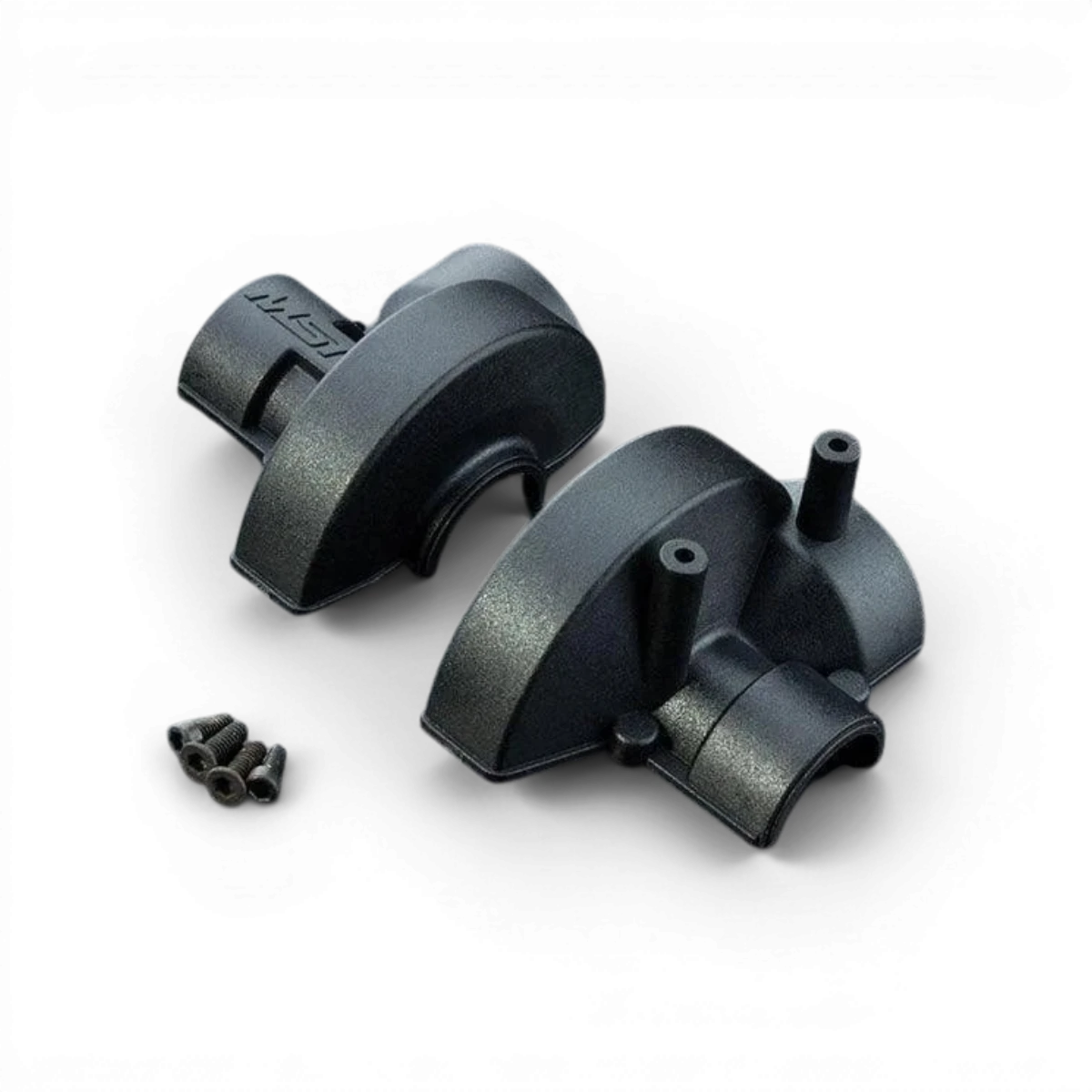 Couvre-moteur XXX de Max Speed Technology, pièce détachée pour protection moteur, en noir avec logo.