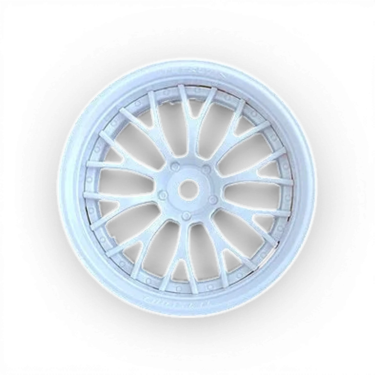 Roues Daisy Blanches Tetsujin, design blanc et élégant, pour vélo ou skateboard, images de la roue avec détails de la marque.