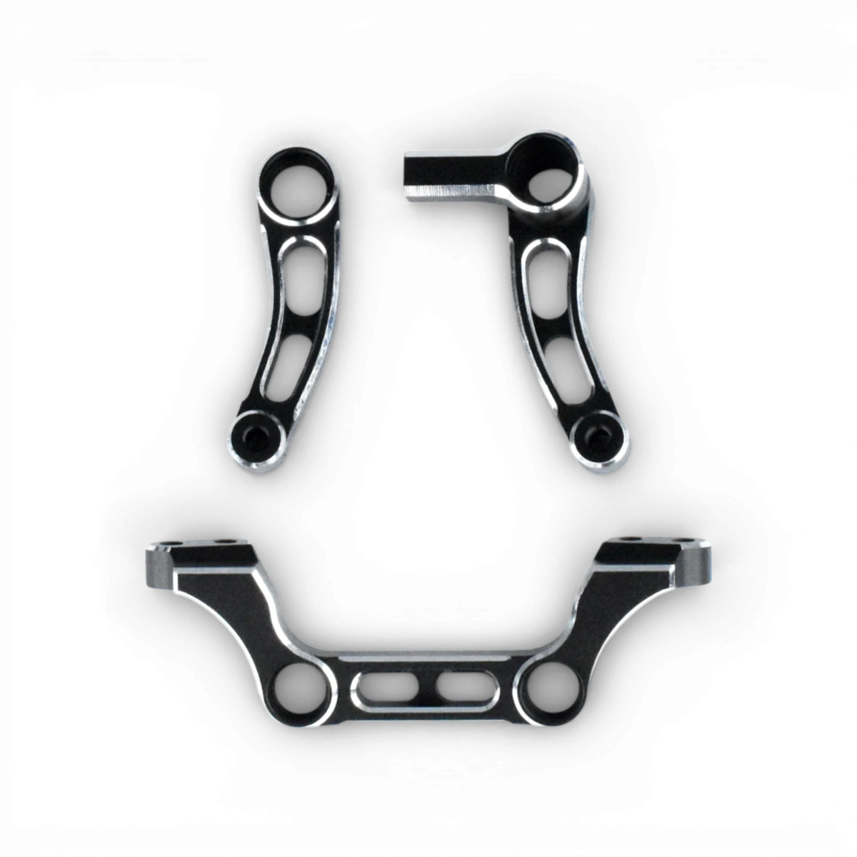 Direction RDX en aluminium de Team Reve D, vue détaillée de la pièce pour vélo de route, finition élégante et robuste.