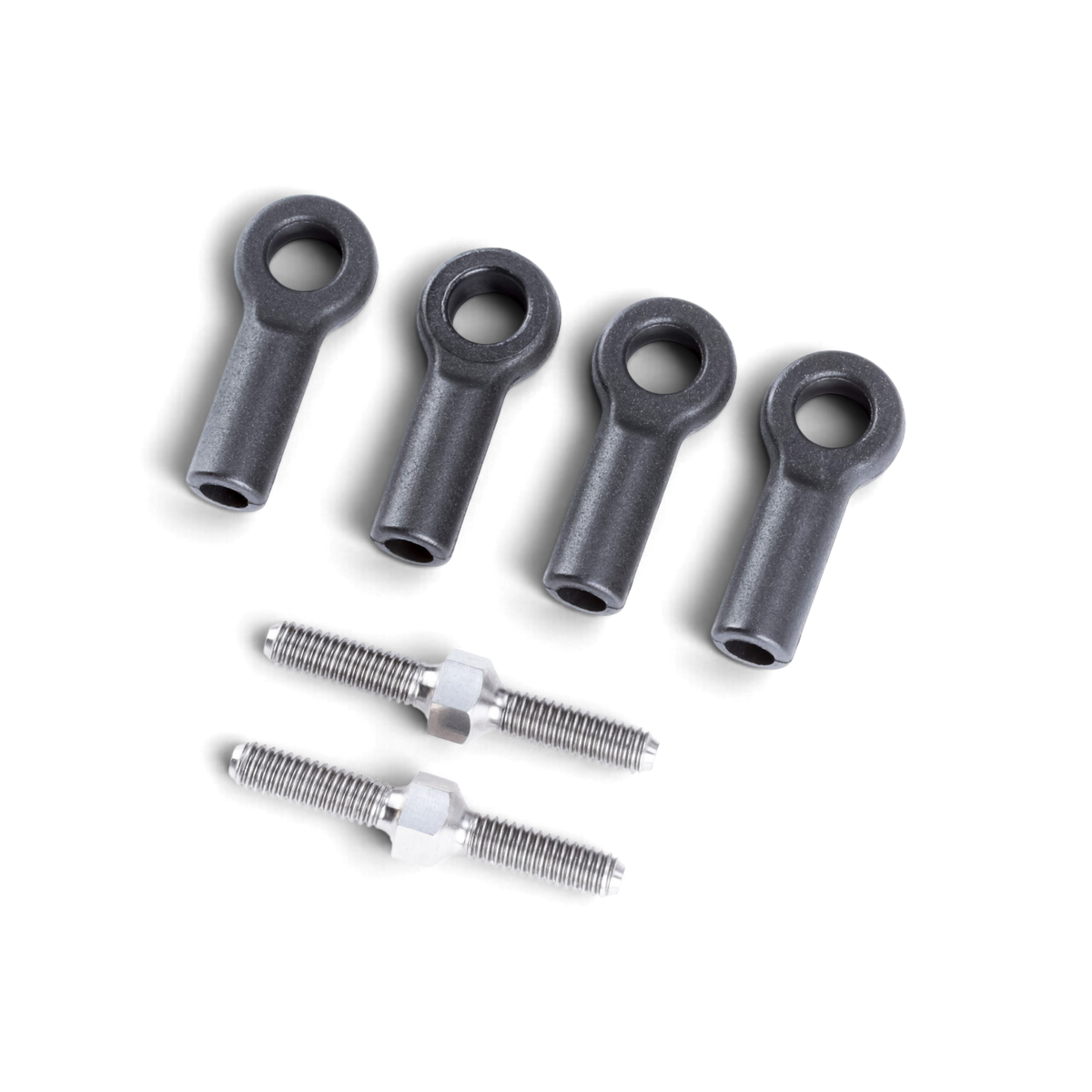 Biellettes de direction Slim en titane de 20 mm pour RC Drift, pièce détachée de la marque Team Reve D, visible en détail.
