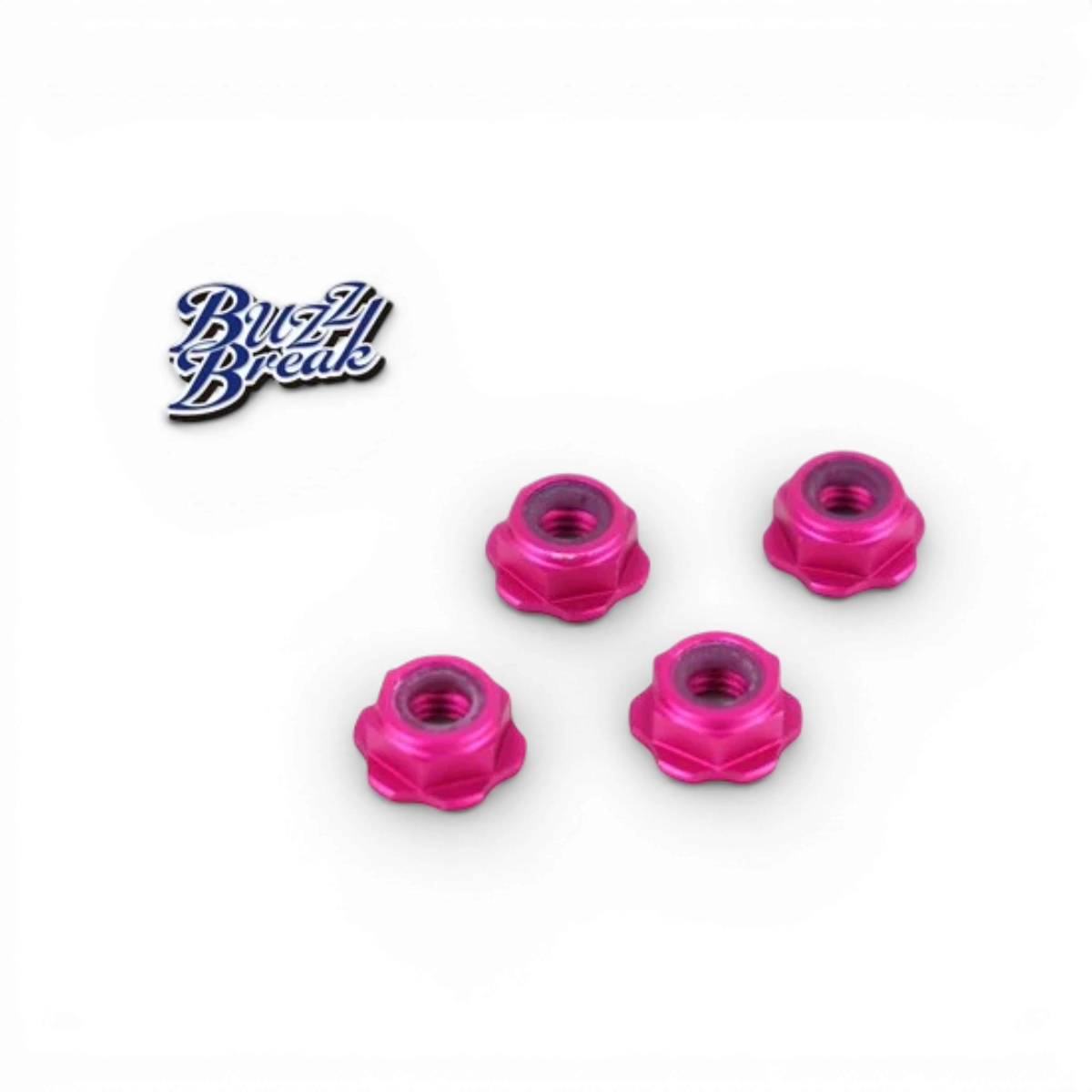 Écrous de roue BuzzBreak BB LOCK NUT, pièces détachées pour fixation de roues, image montrant l'écrou en métal noir.