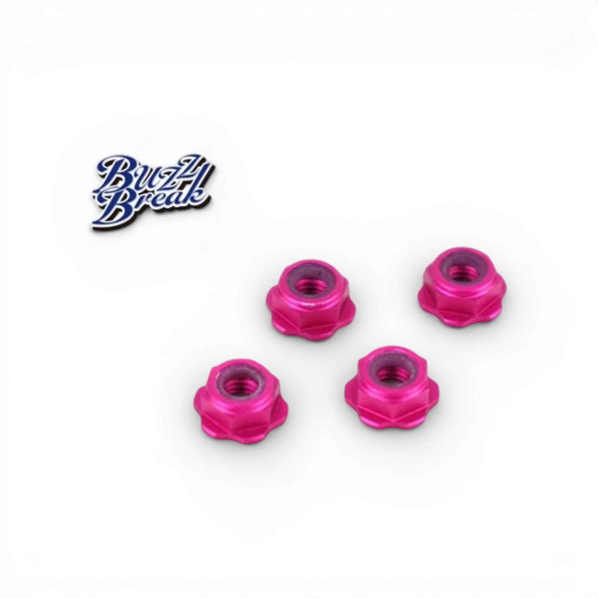 Écrous de roue BuzzBreak BB LOCK NUT, pièces détachées pour fixation de roue, image montrant les écrous en métal robuste
