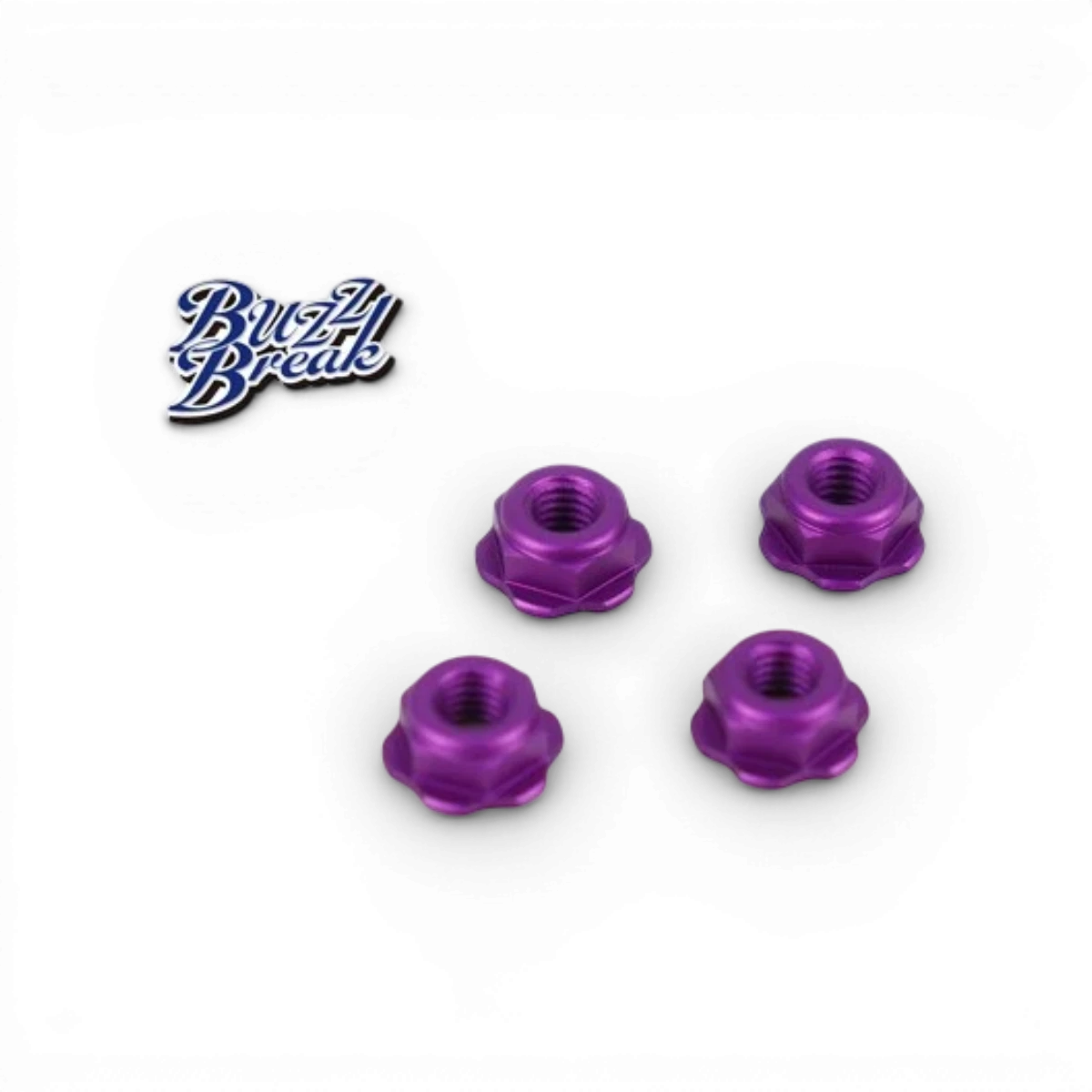 Écrous de roue BuzzBreak BB LOCK NUT, pièces détachées pour fixation sécurisée des roues, en acier durable.