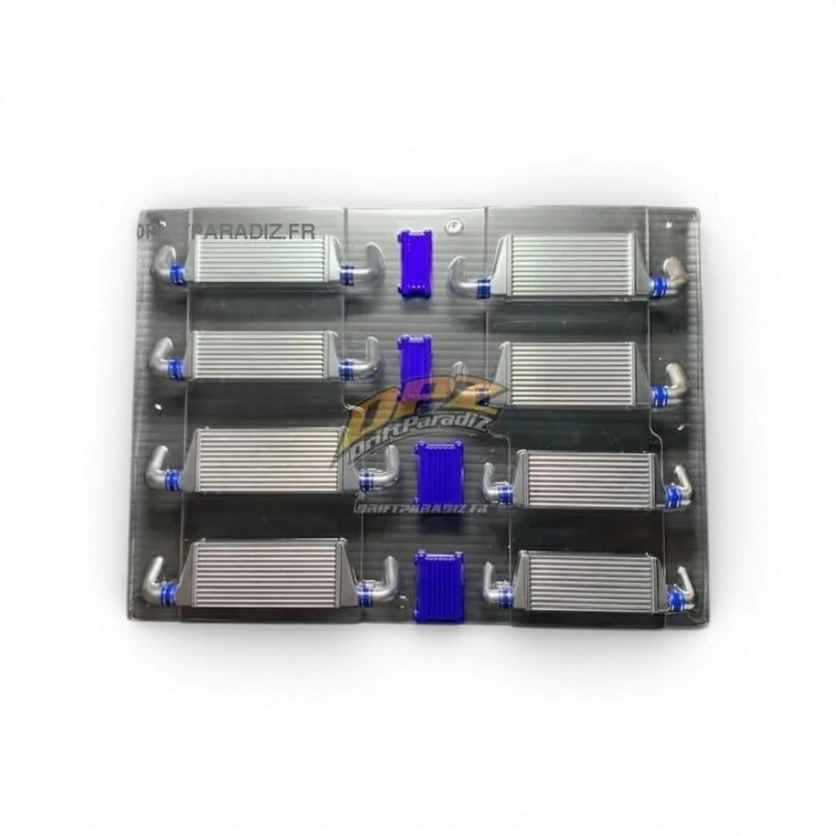Ensemble d'intercooler en polycarbonate léger pour customisation, conçu par Pandora RC.
