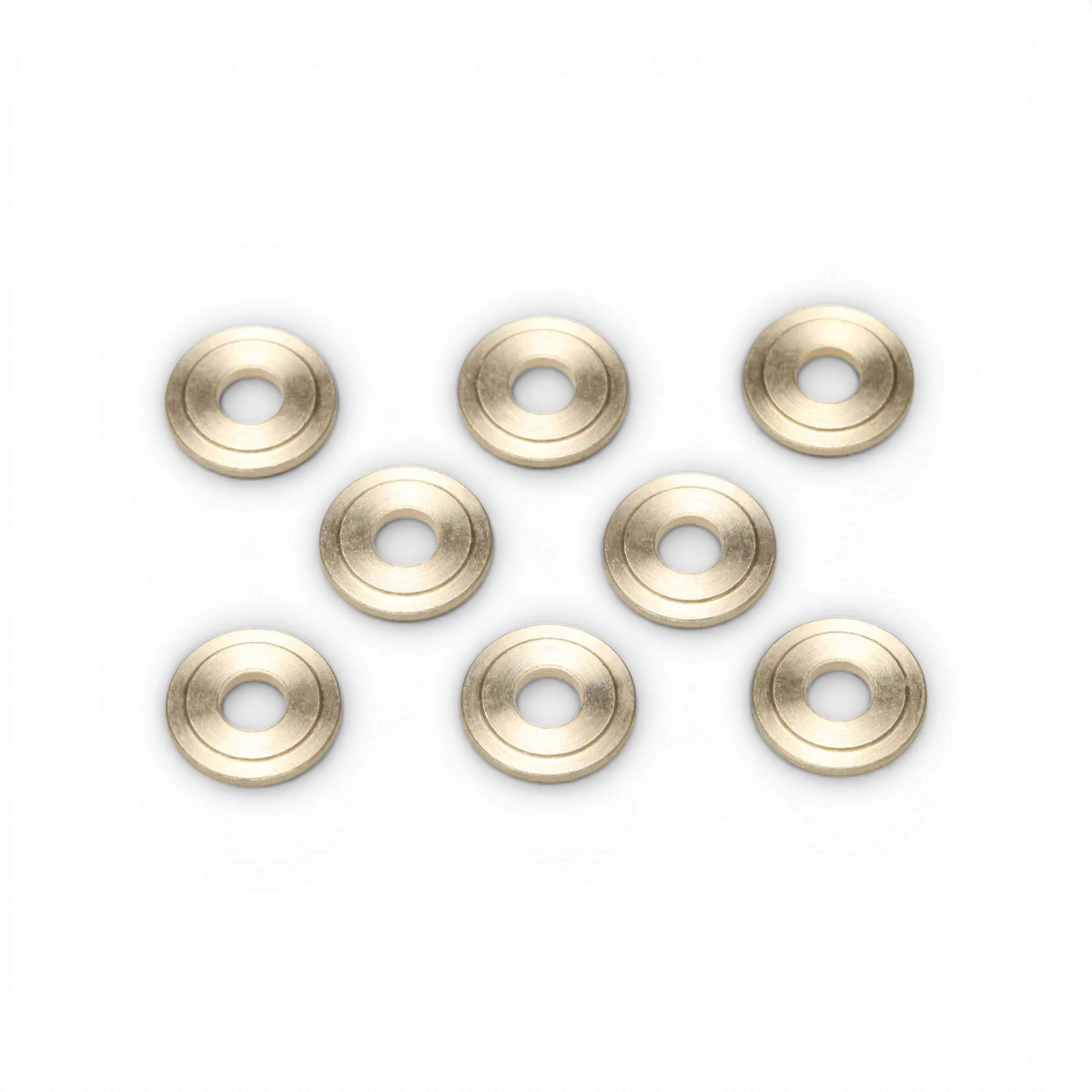 Entretoises en laiton haute précision 3x8x1 mm, lot de 8 pièces, pièces détachées de la marque Team Yokomo.