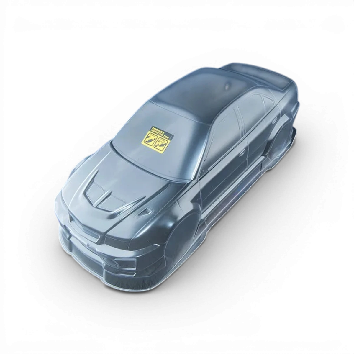 Carrosserie EVO V de Max Speed Technology, design aérodynamique et finition détaillée, pour voiture RC.