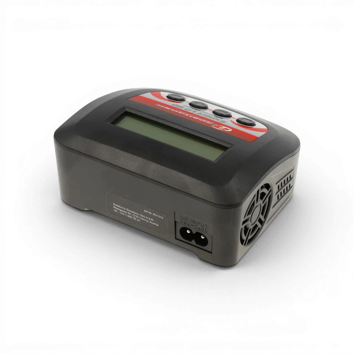 Chargeur LiPo Robitronic Expert LD 60 pour batteries 2-4S, 6A, 60W, appareil électronique pour chargeur de batteries.