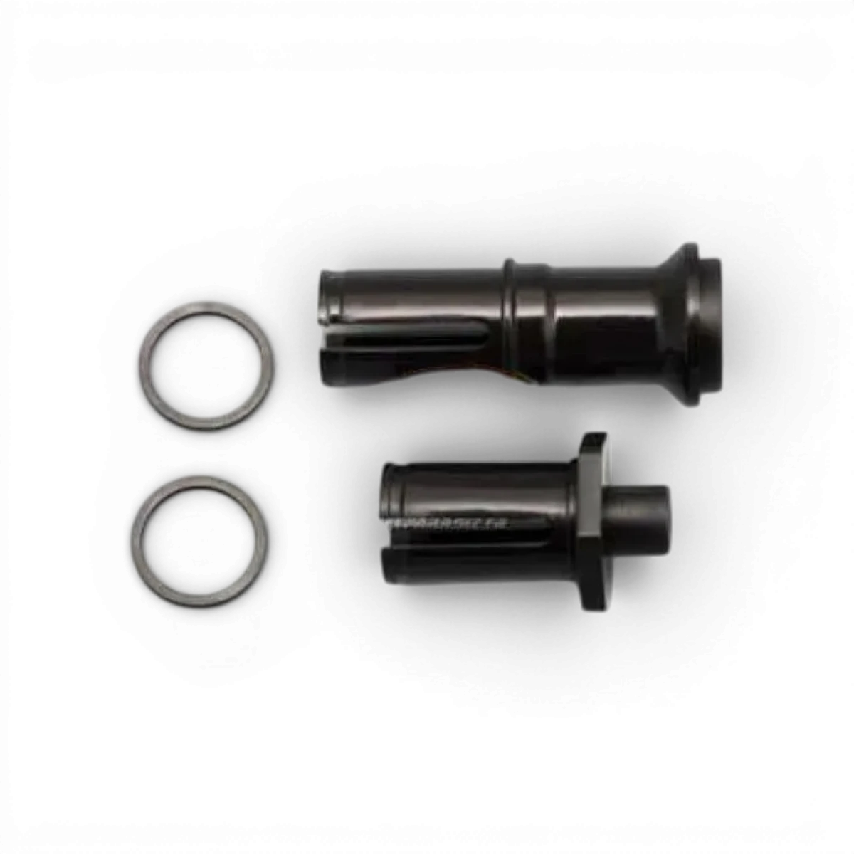 Axle solide FCD pour X2, pièce détachée de la marque Team Yokomo, visible en image.