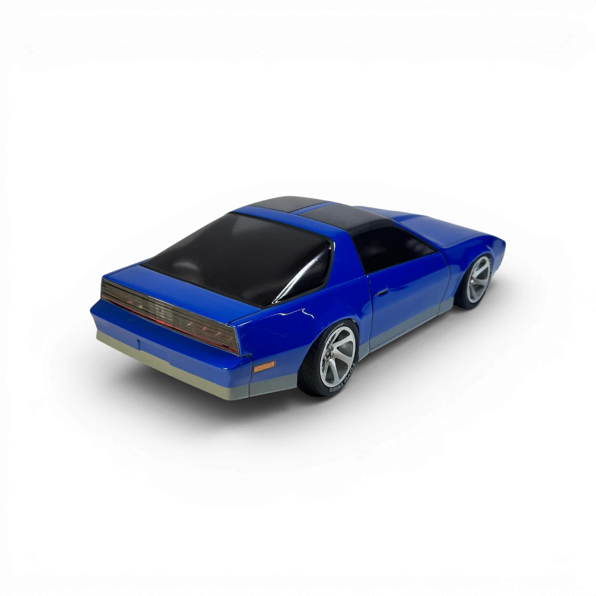 Carrosserie Firebird Trans Am 1982 en plastique pour voiture RC Aplastics, détail réaliste et finition précise.
