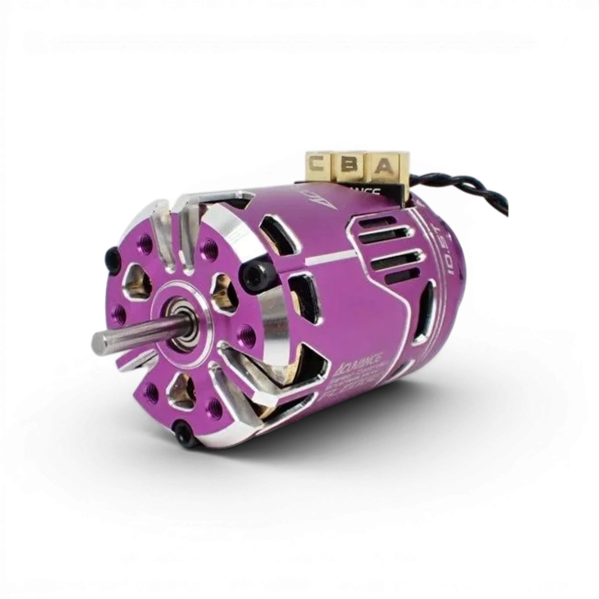 Ventilateur intégré Fledge 13.5T violet avec moteur brushless pour applications électroniques, par Acuvance.