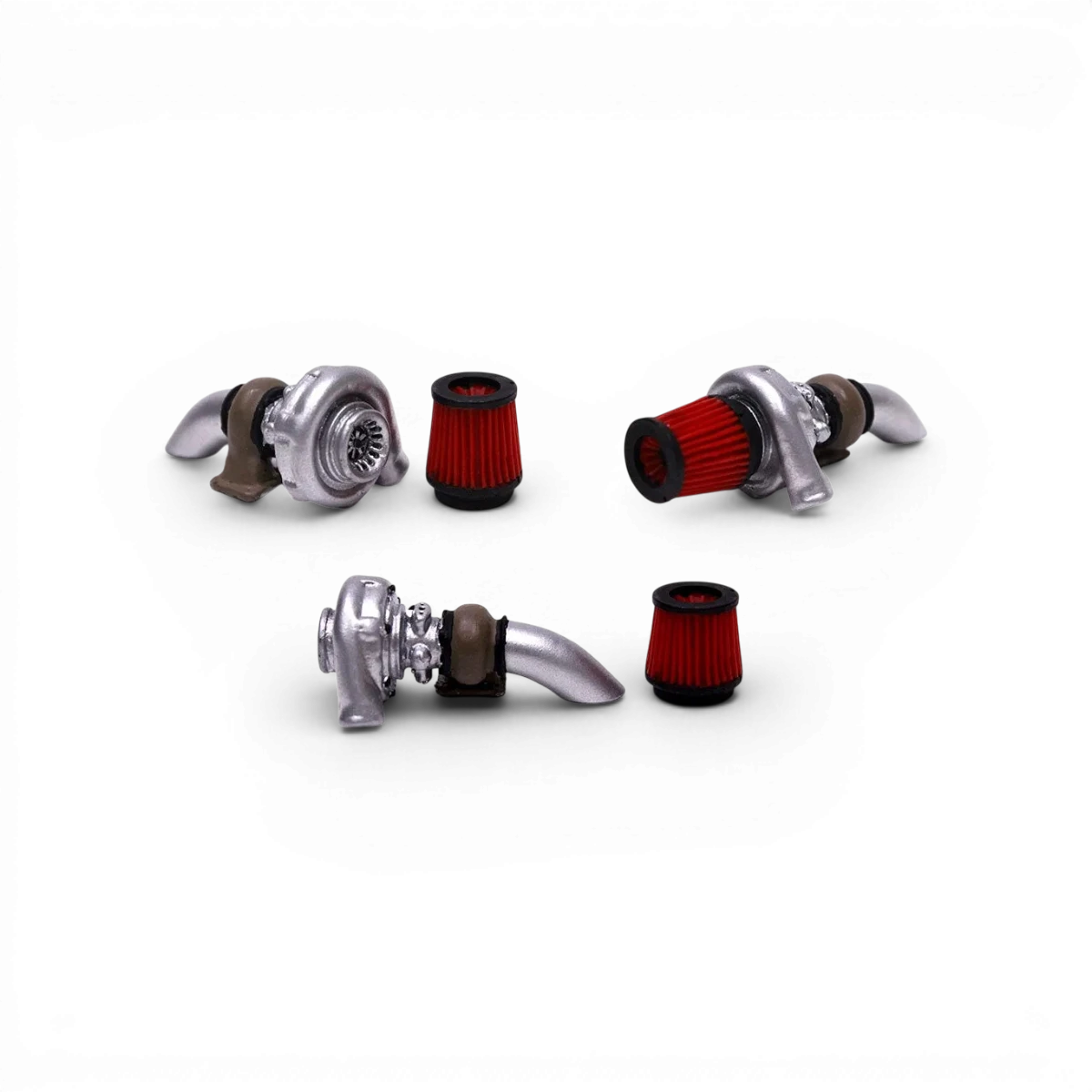 Turbo 3D complet pour personnalisation RC de la marque Src Sideways, montrant le modèle en détail.