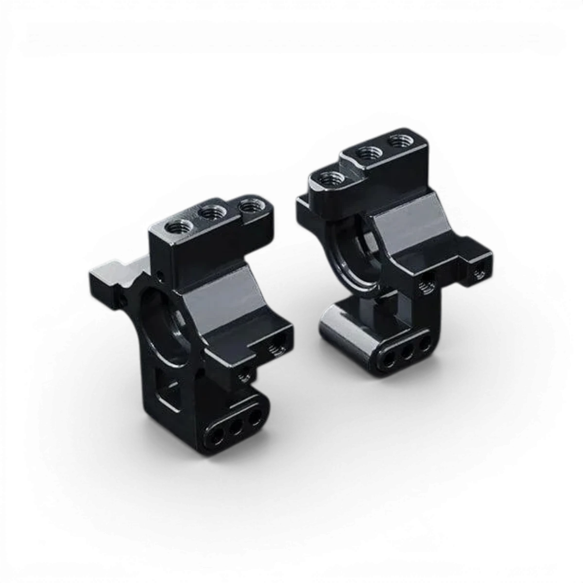 Fusées arrière en aluminium THA pour voiture RC Max Speed Technology, pièce détachée légère et résistante.