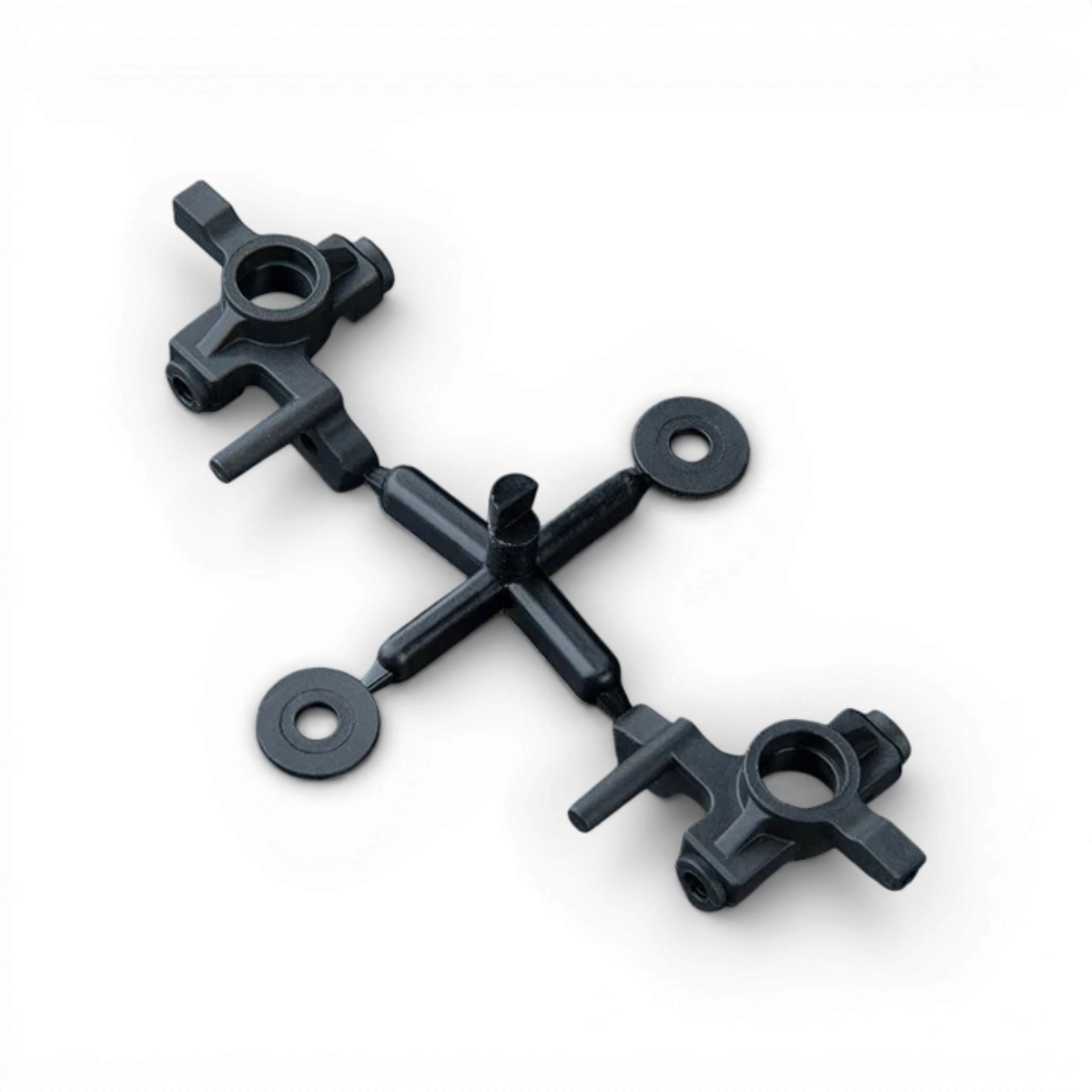 Fusées de roue avant ATK V3 de Max Speed Technology, pièce détachée pour vélo, en acier avec fixation précise.